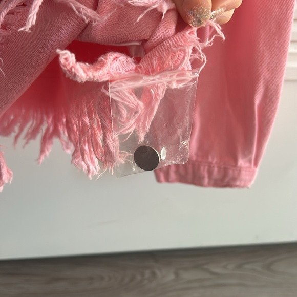 pink lily pink jean jacket - Picture 8 of 9